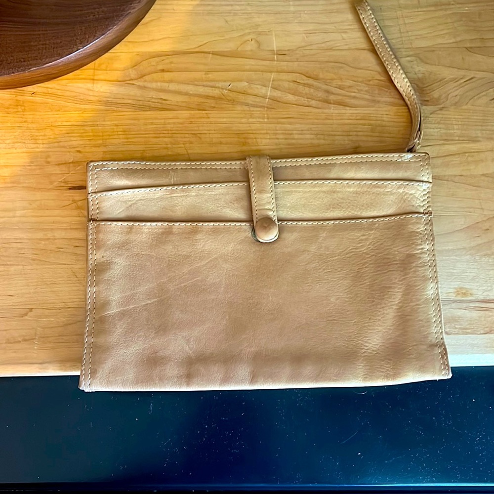 Bottega Veneta Vintage 1970s Handbag Clutch Wristlet